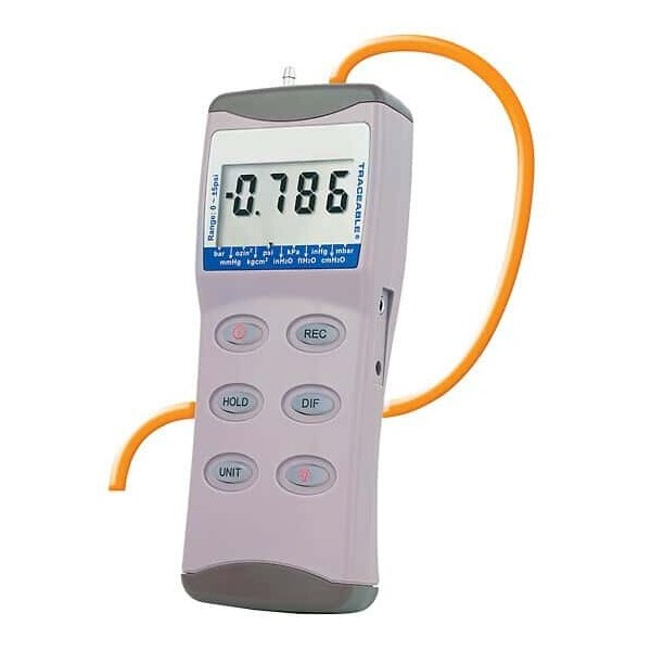 Traceable Digital Manometer with Calibra